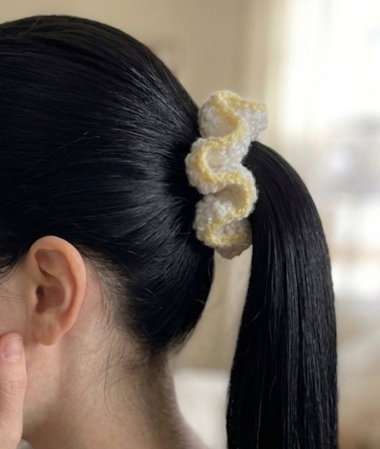 Vainilla lemon scrunchie