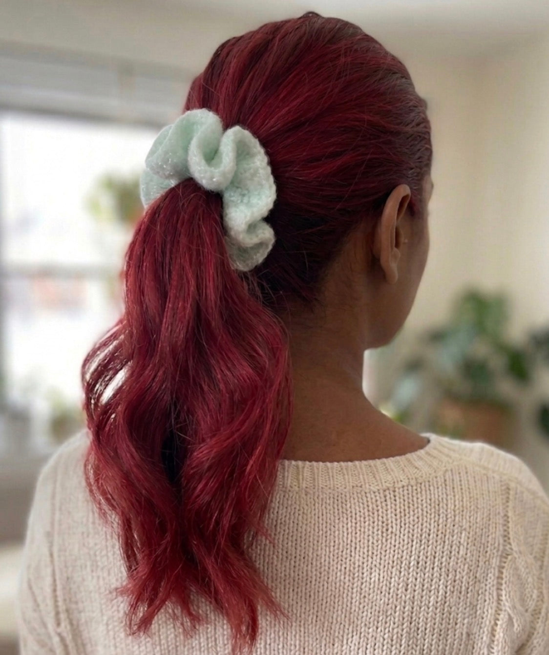 Blueberry scrunchie