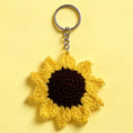Girasol llavero